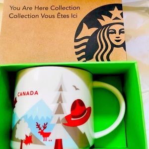 New Starbucks Canada “You Are Here” mug 14 oz
